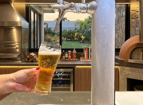 Chopeira modelo Tubular com uma torneira - Bier Mec Chopeiras Personalizadas